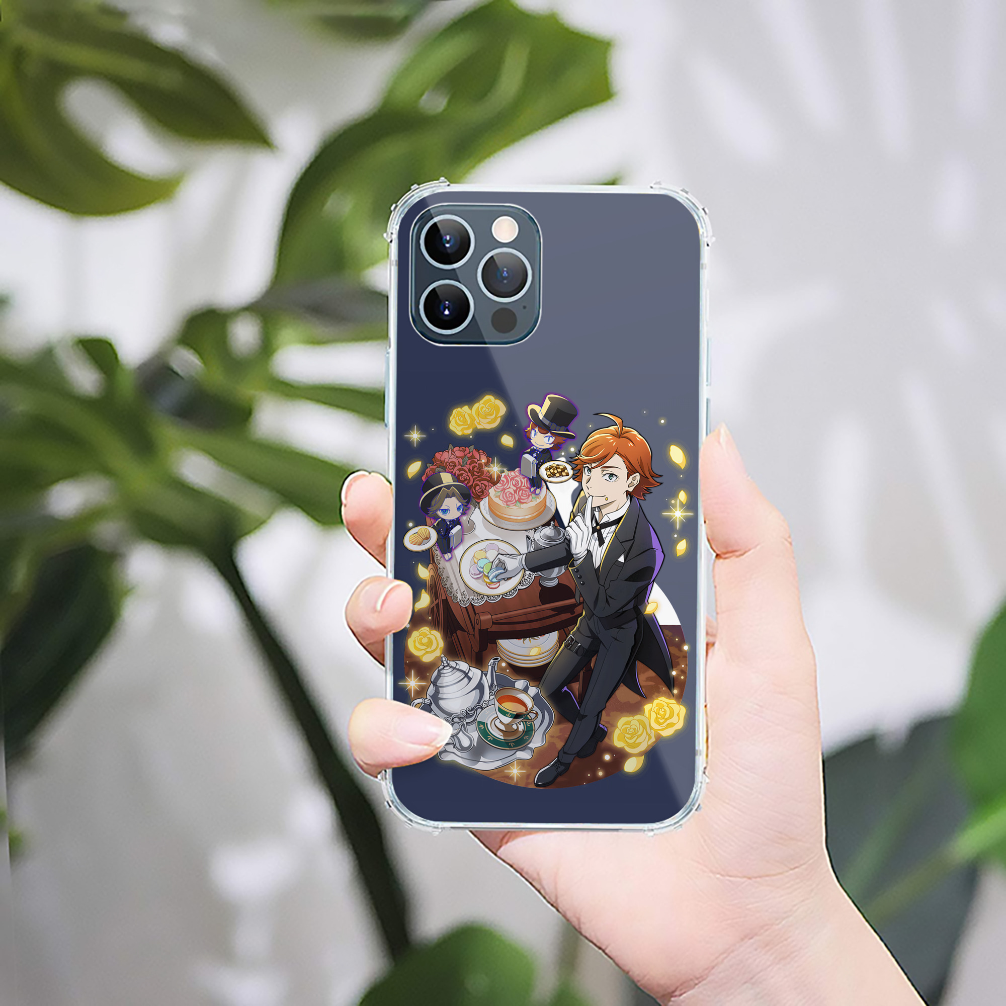 （画像用） 文豪ストレイドッグス Bungo Stray Dogs 【iPhone 12シリーズ対応】透明スマホケース（クリアソフトケース）